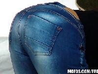 Bitch in tight jeans