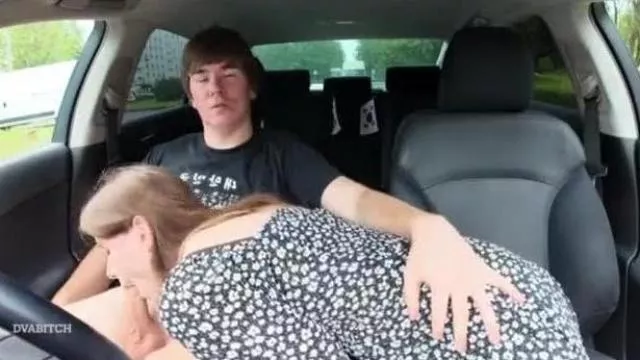 I asked Him to stop the car so I could suck His Dick and Swallow Cum