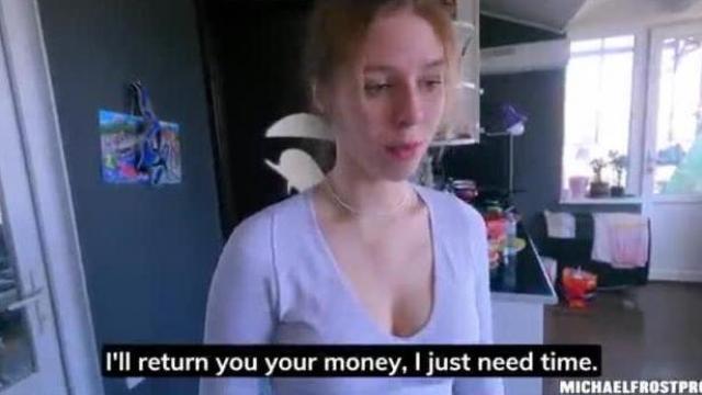 The useless cleaner pays for the fuck-up with her pussy