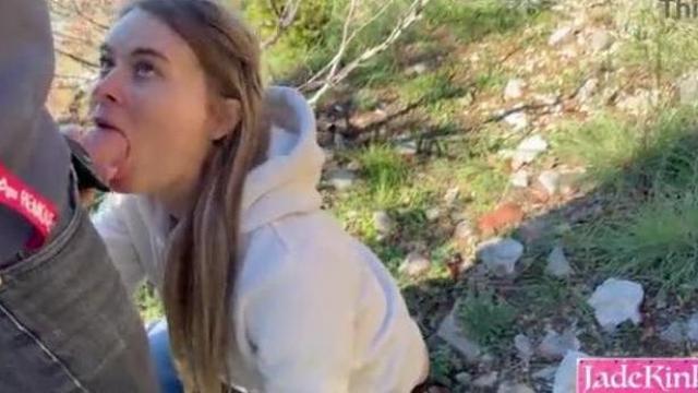 Sucking Stranger Dick While Hiking